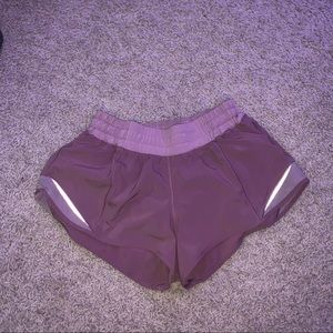 Lululemon hotty hot shorts size 4.  2.5 inseam